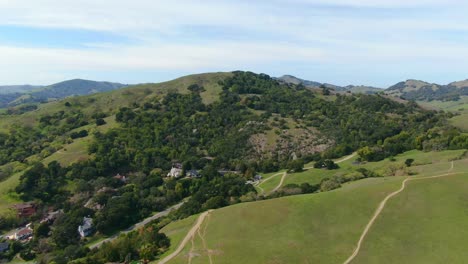 exploring the outdoors: aerial journey into natural landscapes