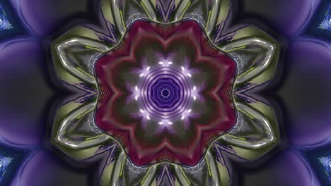 la animación abstracta, el fondo líquido, la hermosa película de pintura digital, la película de fondo abstracto, el video de stock de animación de kaleidoscopio.