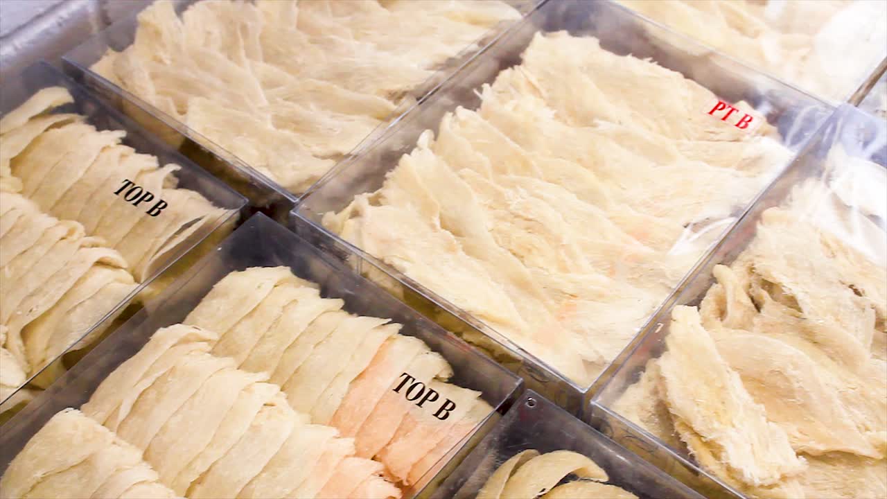 오리지널 새둥지, 고급 미용 식품, 상점 소매점, 클로즈업