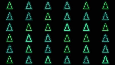 Neon-Christmas-trees-pattern