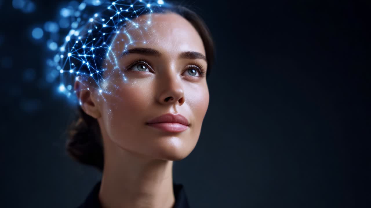AI Powered Woman