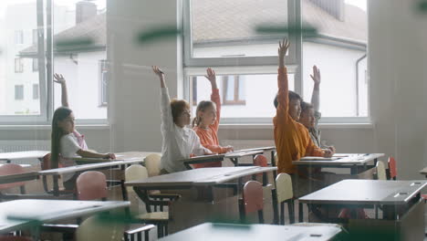 students at the classroom.