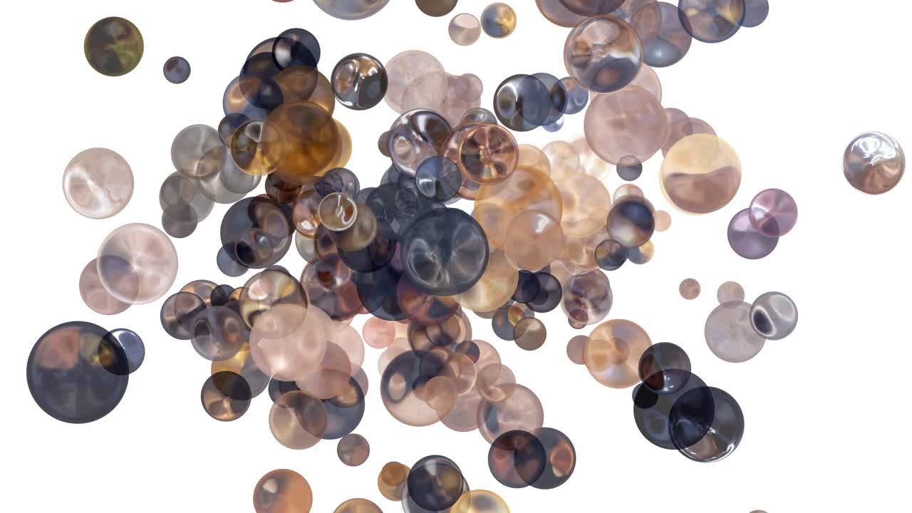 el fondo de burbujas naturales.