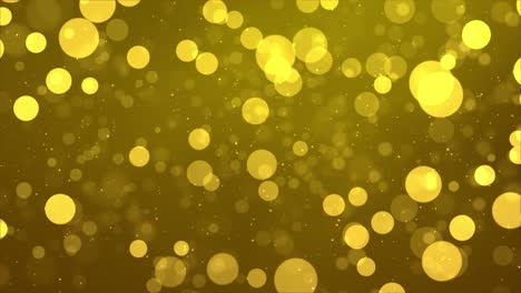 abstract gold bokeh background