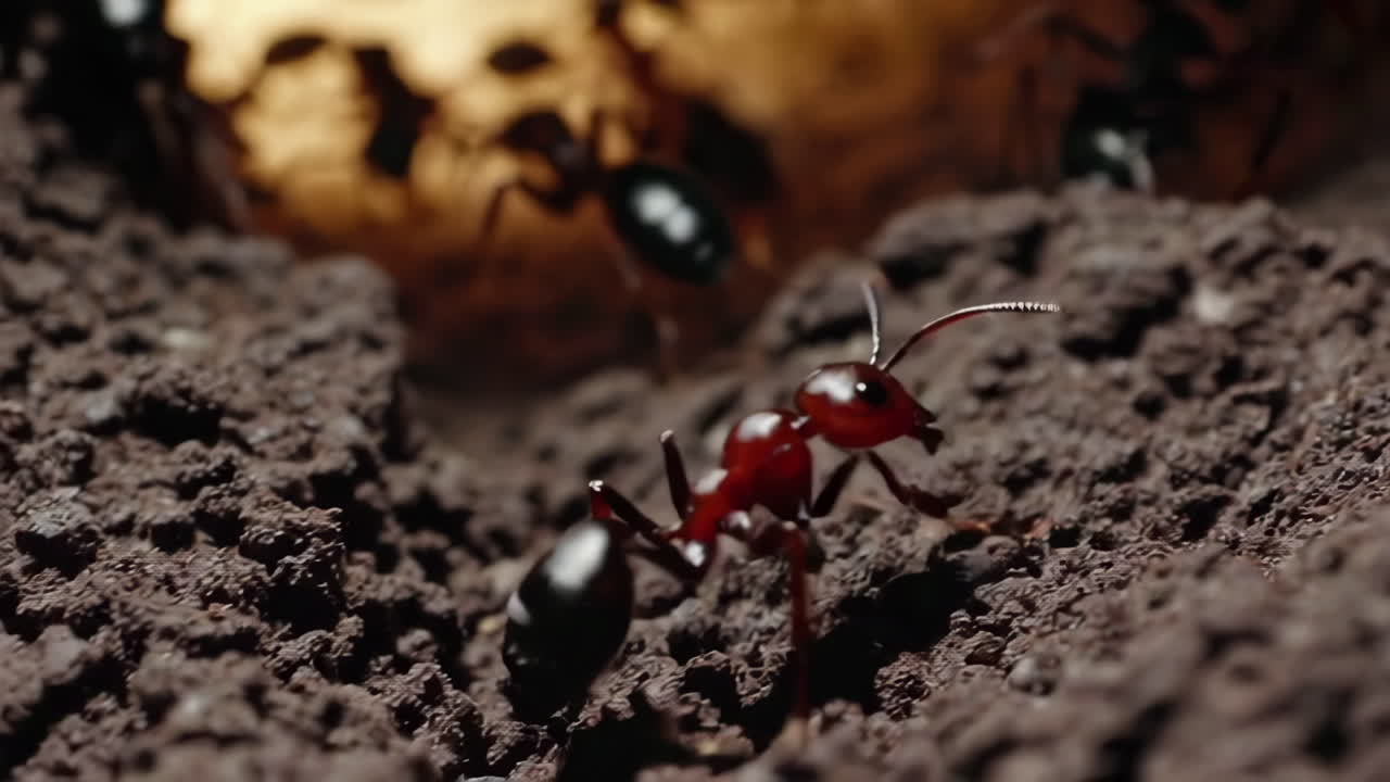 구이에 있는 개미