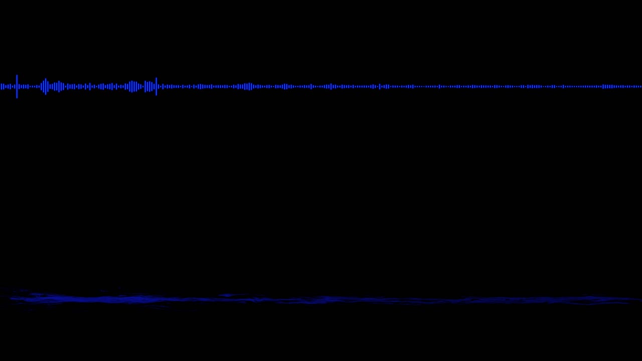 Equalizer visual effect sound waves digital sound wave visualization dynamic waveform display