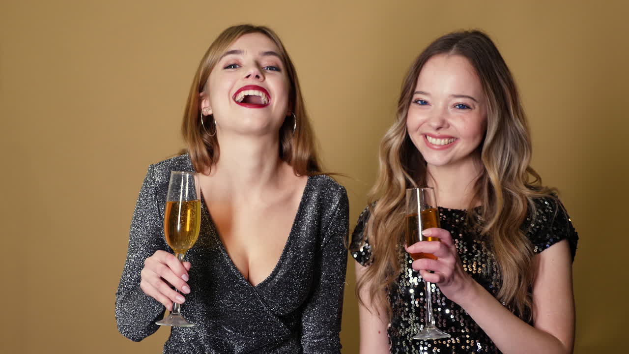 특별한 날 을 축하 하는 두 친구