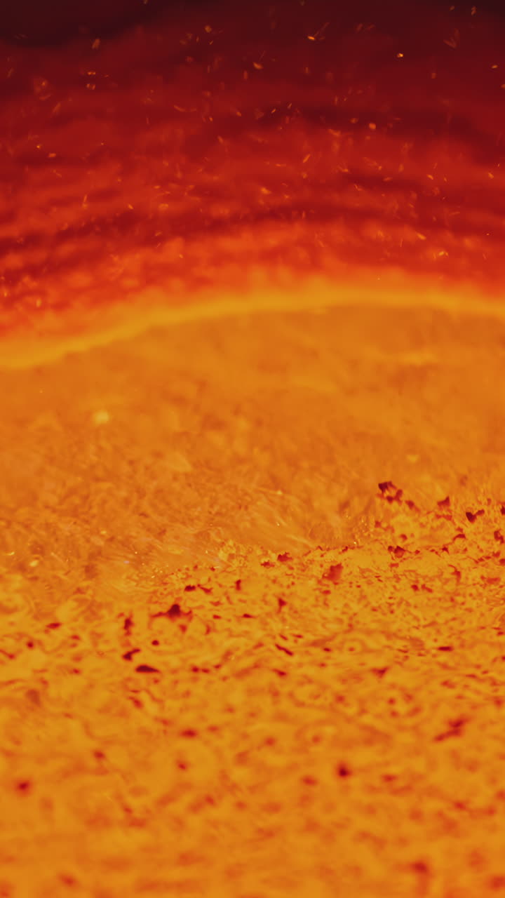 Molten Metal in a Furnace