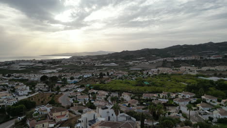 Flying-and-rising-over-countryside-during-the-day