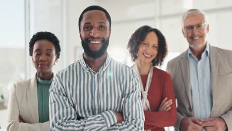diverse business team portrait