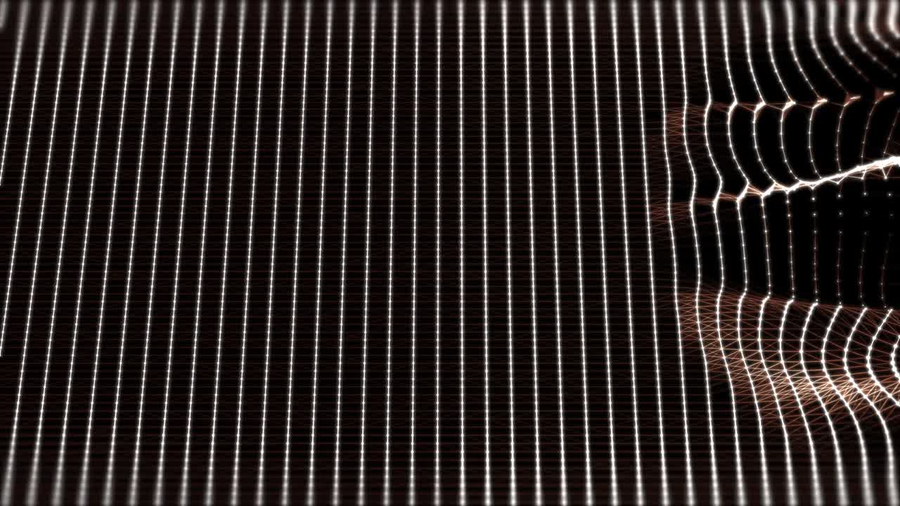 ondas de audio o frecuencias de sonido formas de onda digitales de fondo.