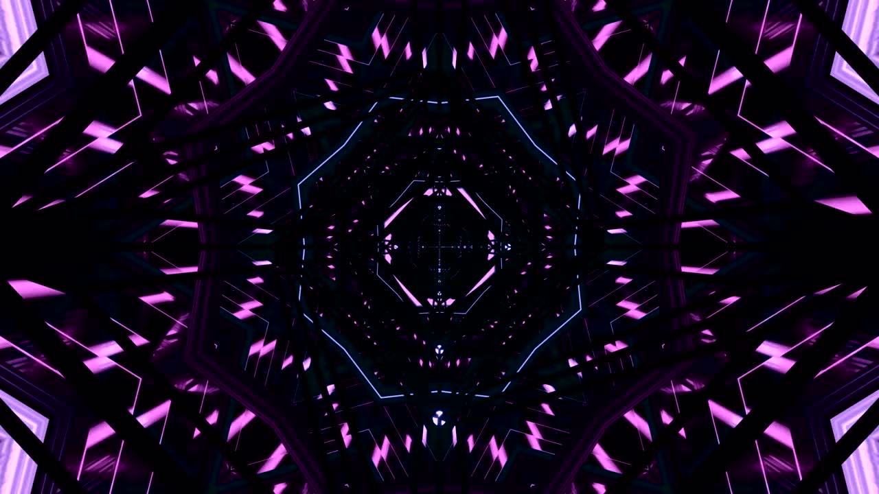 Experience a vibrant tunnel loop with shifting colors and dynamic patterns. This seamless visual creates an engaging motion background ideal for screensavers or live wallpapers