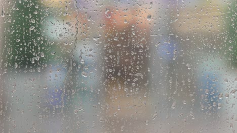 raindrops on a window