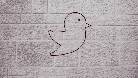 signo de corazón de neón en la pared de ladrillo 4k