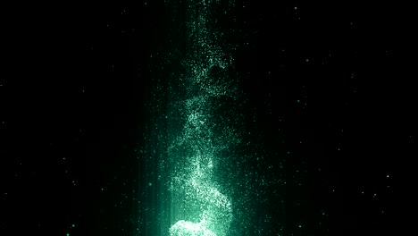 particles dust abstract light bokeh motion titles cinematic background loop