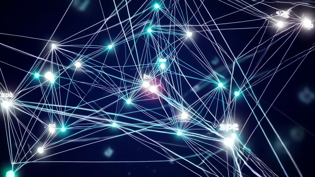 visualización de la red abstracta