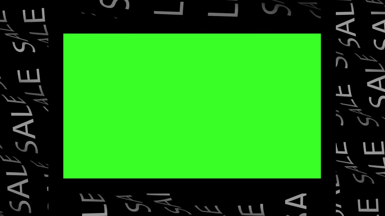 녹색, 크로마 키 배경에 텍스트 애니메이션, 4k 해상도 모션 비디오