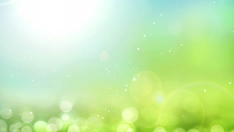 abstract green bokeh background