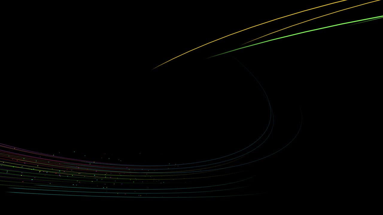 곡선, 파동, 예술, 다채로운 줄, 흐름, 추상적인 배경