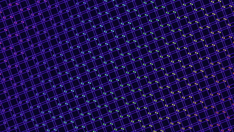 patrón geométrico colorido con líneas intersectantes y triángulos superpuestos
