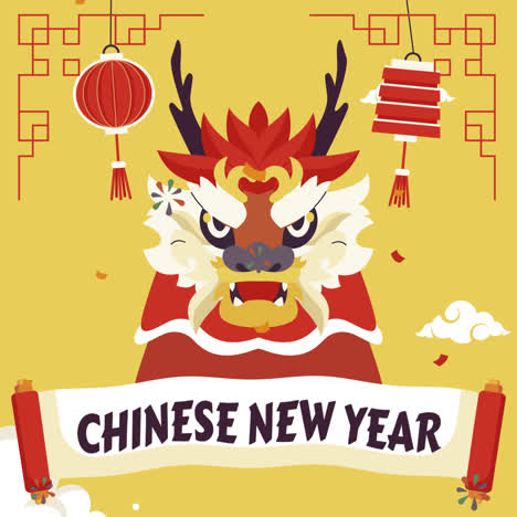 chinese new year celebration illustration