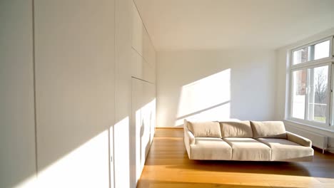 bright and modern living room interior