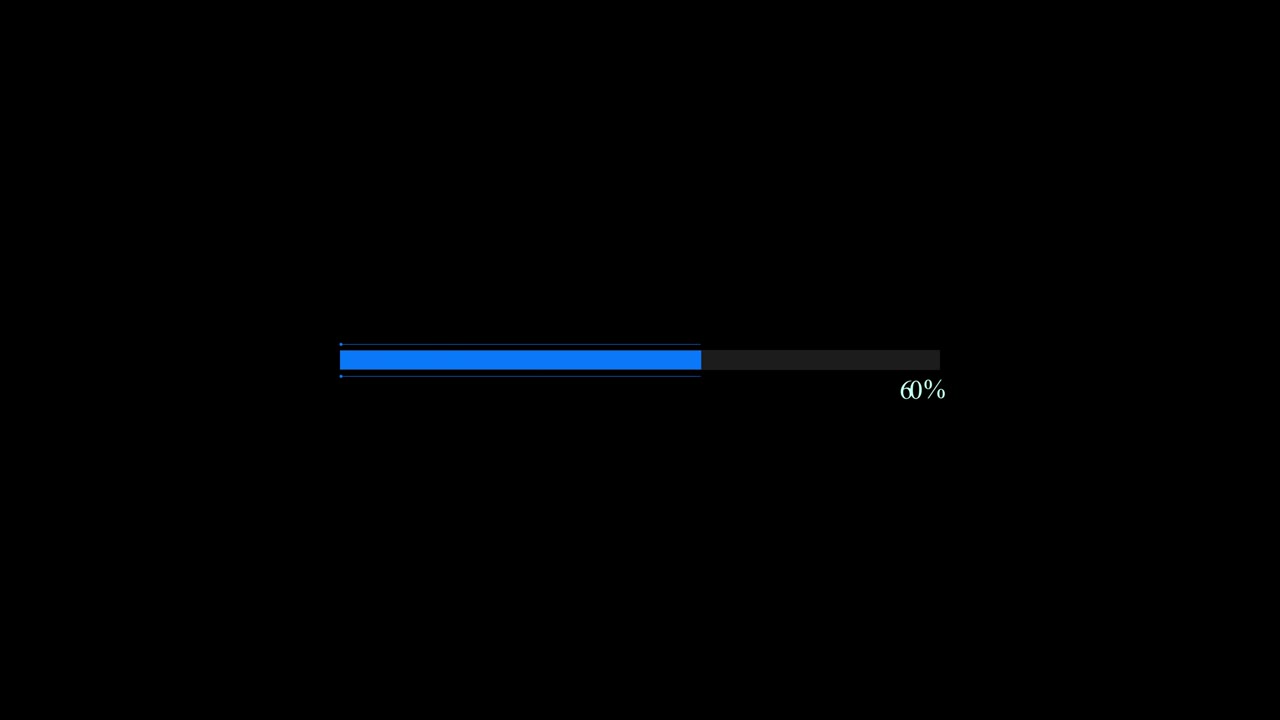 Loading Bar 4K stock video