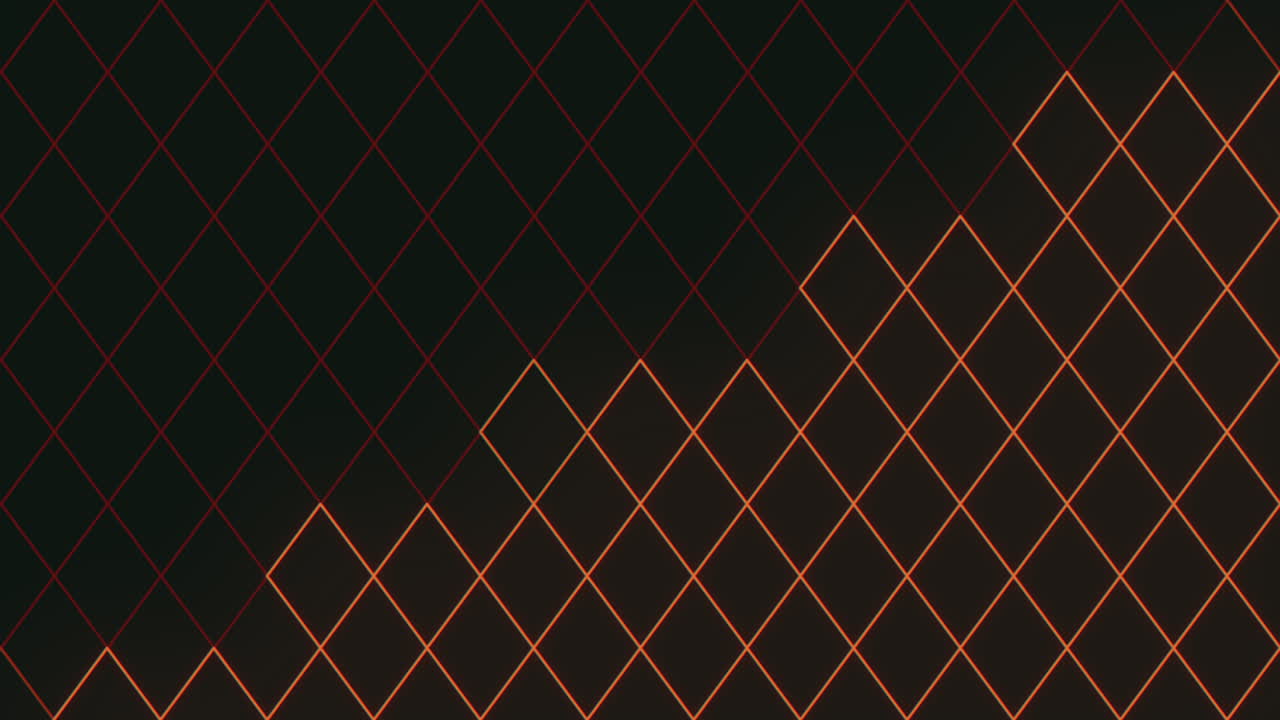 cuadrícula de diamantes negras y rojas con pop diagonal