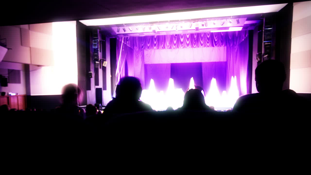 쇼를 보는 시청자