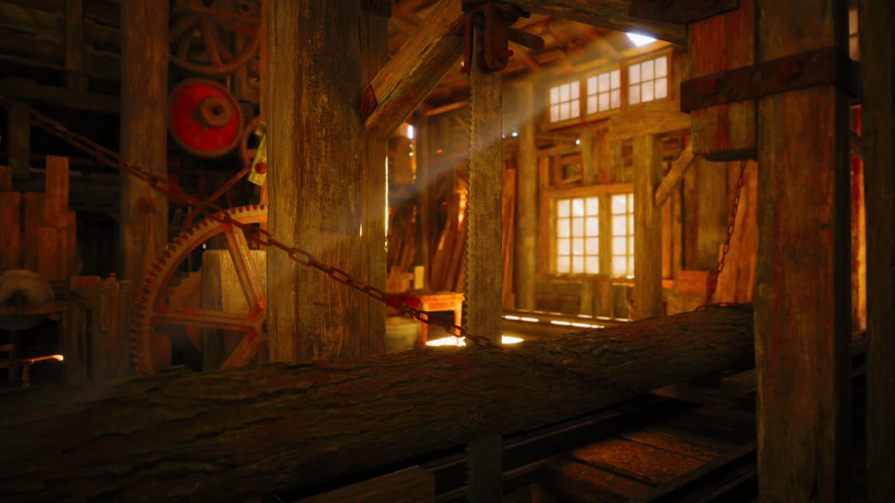 빈티지 sawmill 내부