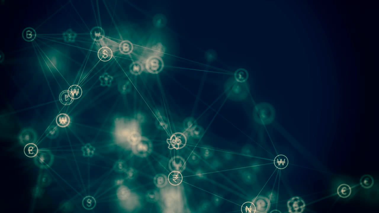 Animazione di valuta / Forex / Fintech