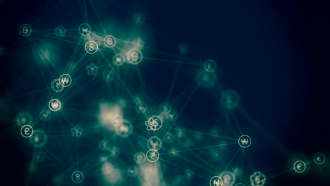 currency / forex / fintech animation.