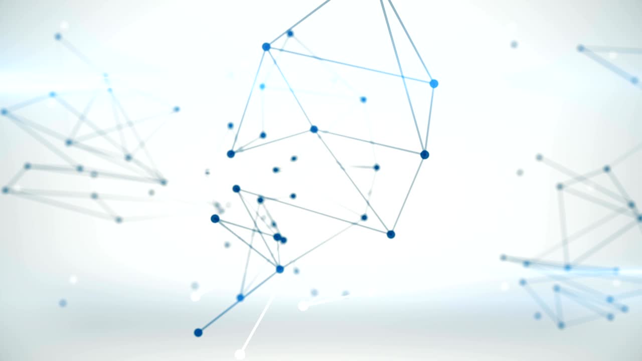 Abstract communication technology network digital background