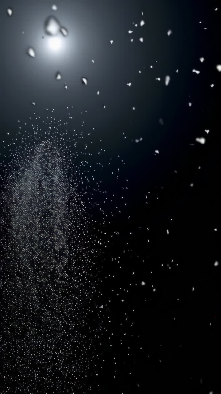 explosión abstracta en el espacio