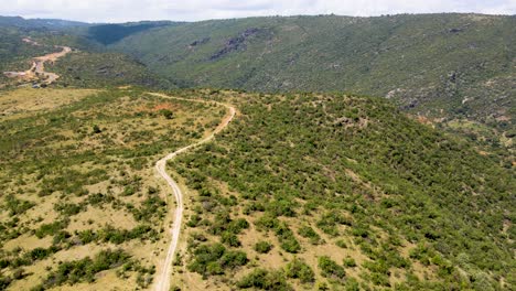 Afrika-Blick-Von-Der-Drohne