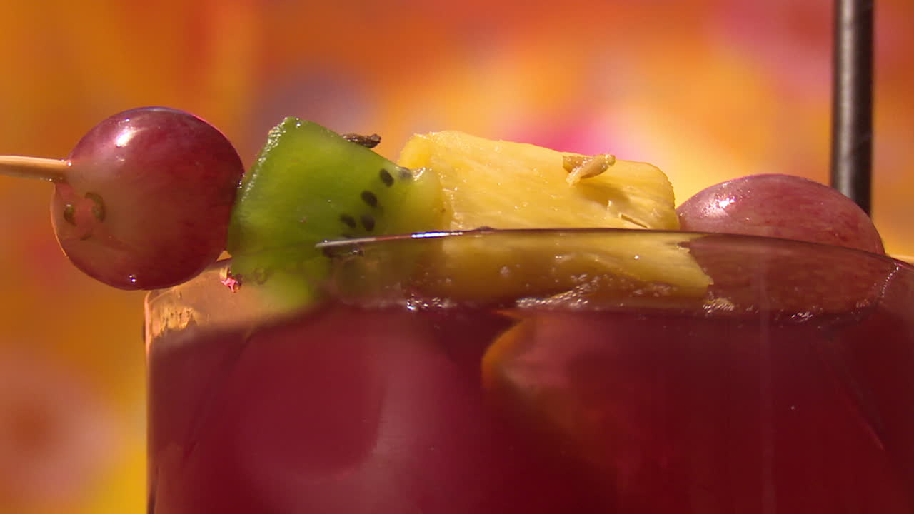 Purple Fruit Cocktail