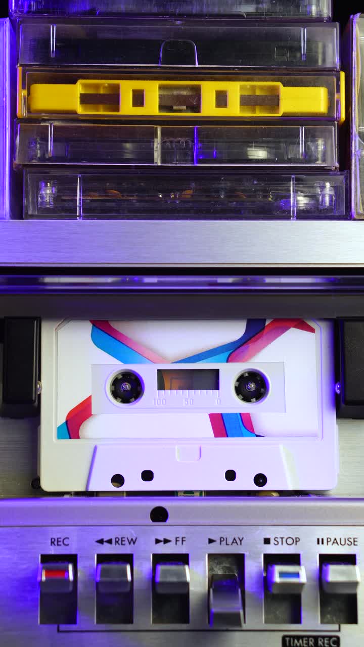 Vintage Cassette Tape Player