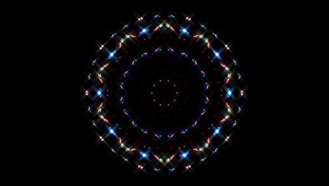 shine brightly that regulate subtle movements with colorfull stripes on a red background