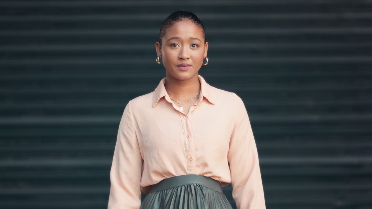 Shocked, surprised and amazed woman with hands