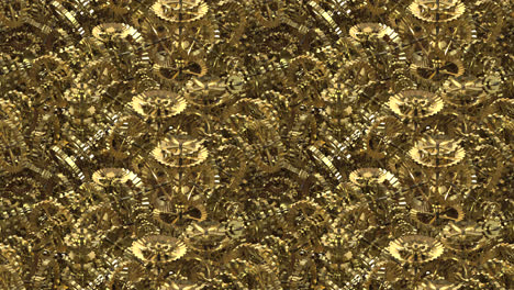 mecanismo de rueda dentada textura de baldosas de bucle de oro