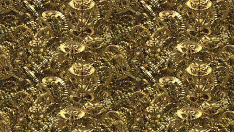 cog wheel mechanism gold loop tile texture