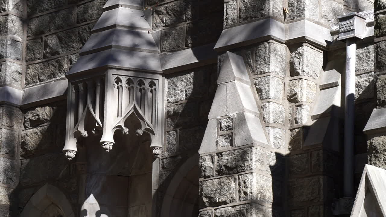 대성당의 고딕 건축 세부 사항