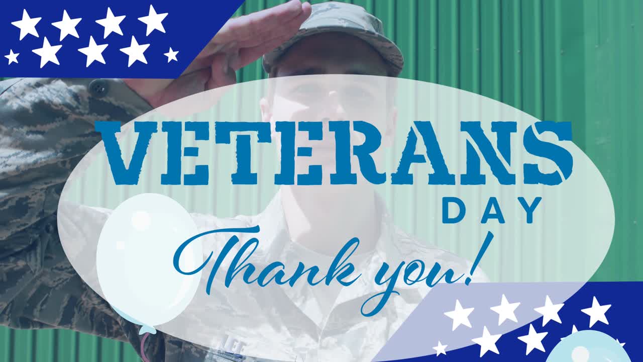 참전용사 날의 애니메이션 감사드립니다 군인 인사 문자