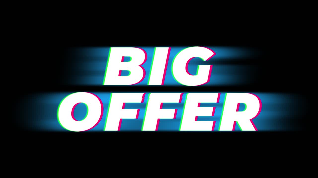 Big Offer Promotional Graphics