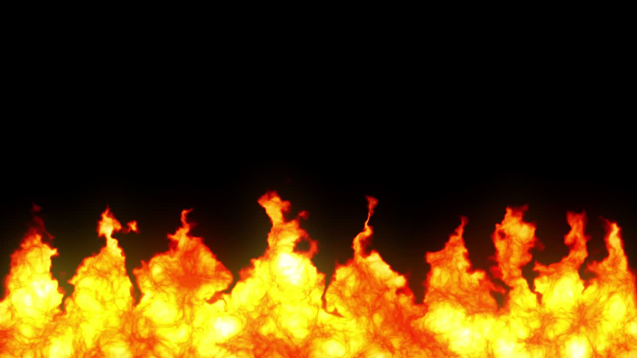 fuego fondo gráfico de movimiento video de stock 4k