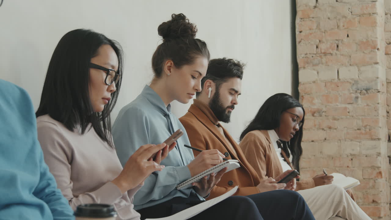 Job Applicants Waiting for Interview