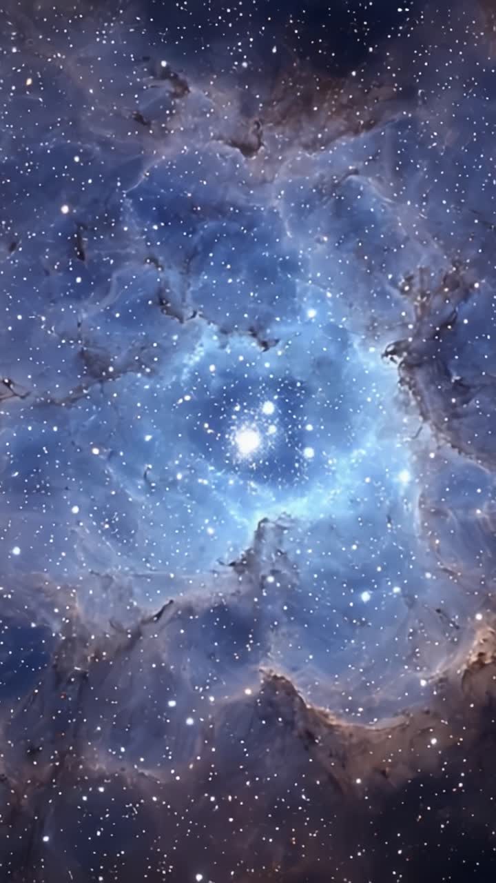 Stunning Nebula Close-Up Showcasing the Dazzling Beauty of Celestial Stars, Gas, and Dust in a Vivid Cosmic Landscape at the Heart of the Universe