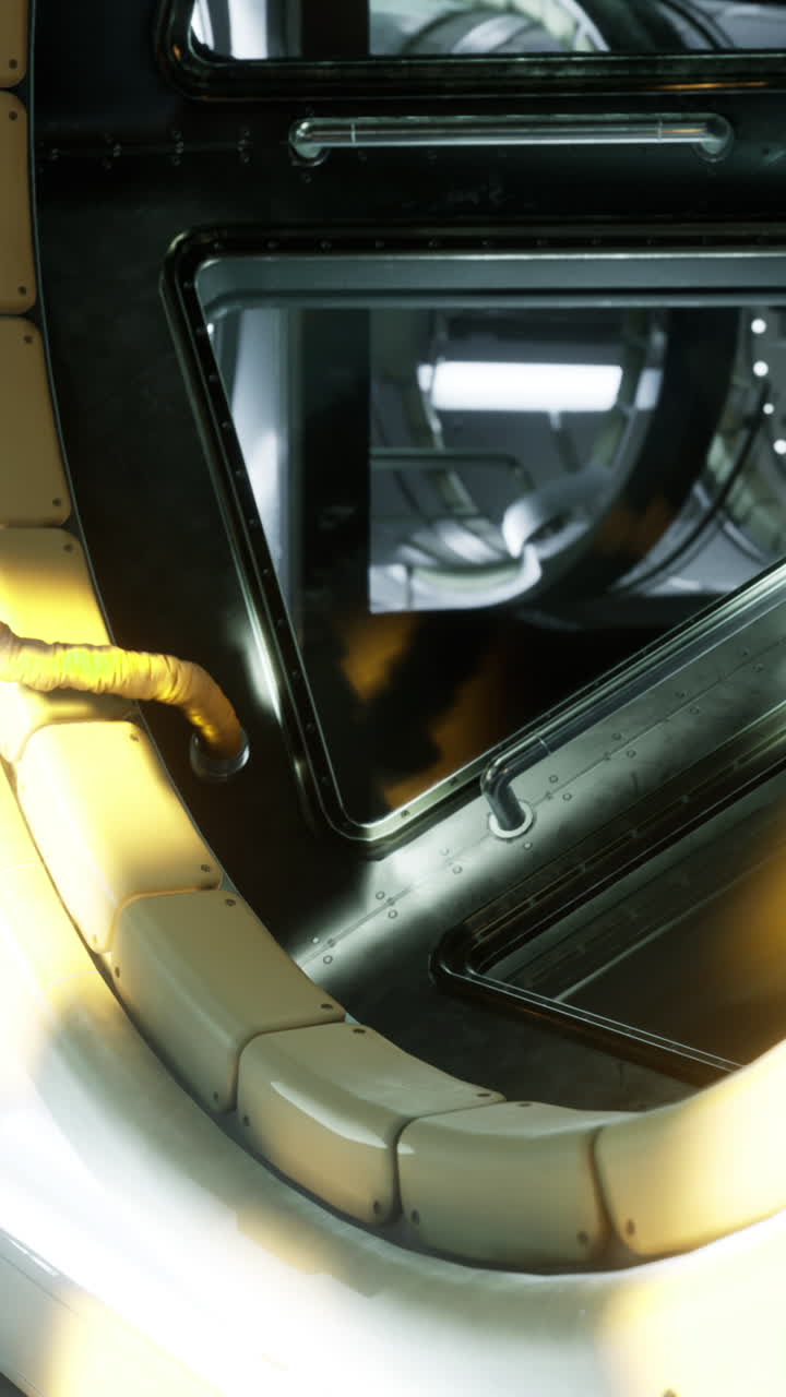 Exploring the interior corridors of the international space station