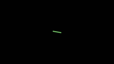 gráficos de movimiento de animación de cilindro cg