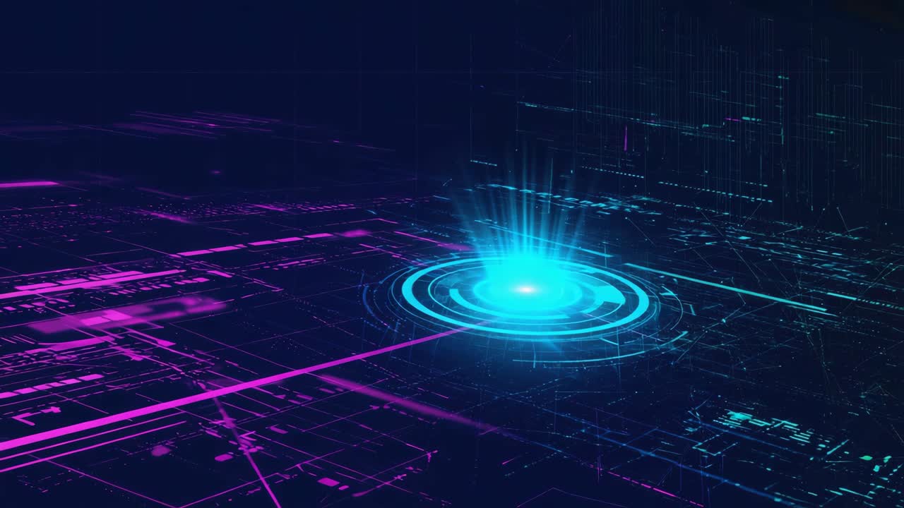 sfondo tecnologico astratto